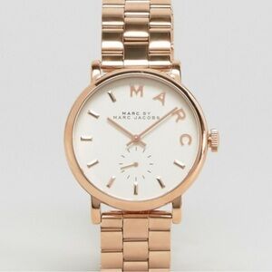 Authentic Marc by Marc Jacobs goldtone watch